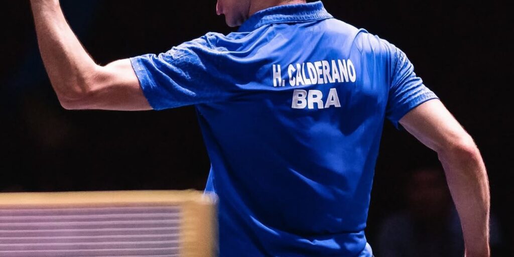 Hugo Calderano conquista prata inédita no Mundial de Tênis de Mesa
