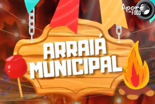 Vem aí o primeiro Arraiá Municipal de Aporé com muita diversão!