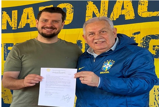 Prefeito André Bueno celebra reconhecimento nacional de Nioaque pela CBF e reforça compromisso com o esporte