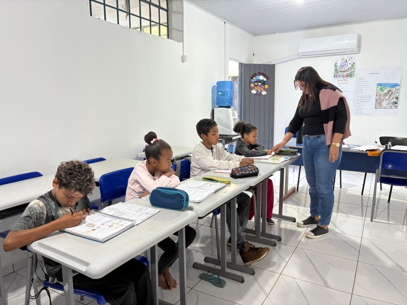 Prefeitura de Nioaque mantém atendimento ativo nas escolas mesmo durante as férias