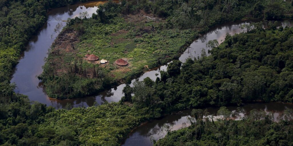 Índice de áreas de garimpo em terras Yanomami caiu 98% em julho